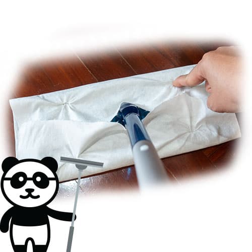 ผ้า Dr.Pandy ใช้กับอุปกรณ์เช็ดพื้น