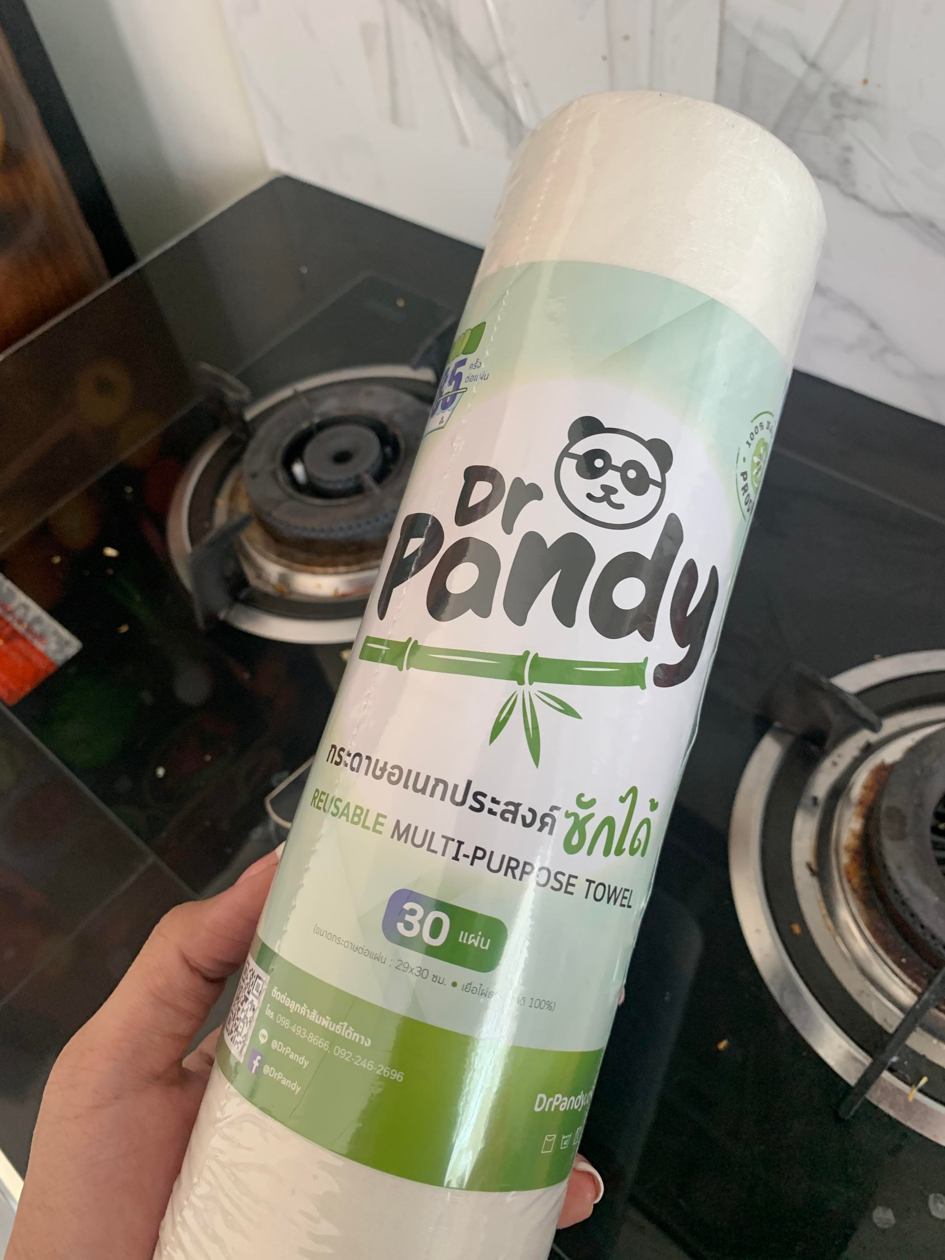 ภาพผู้ใช้กับผ้าและผลิตภัณฑ์ Dr.Pandy